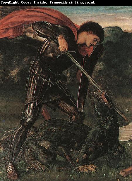 Burne-Jones, Sir Edward Coley St. George Kills the Dragon